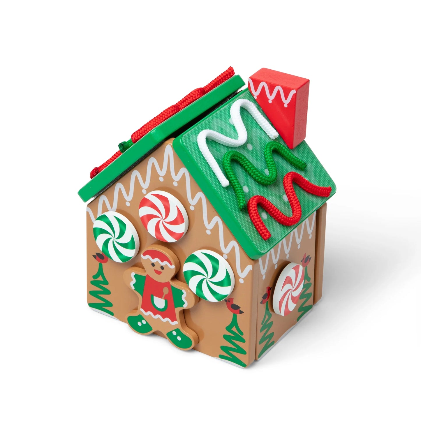 Melissa & Doug Wooden Gingerbread House - FSC Certified
