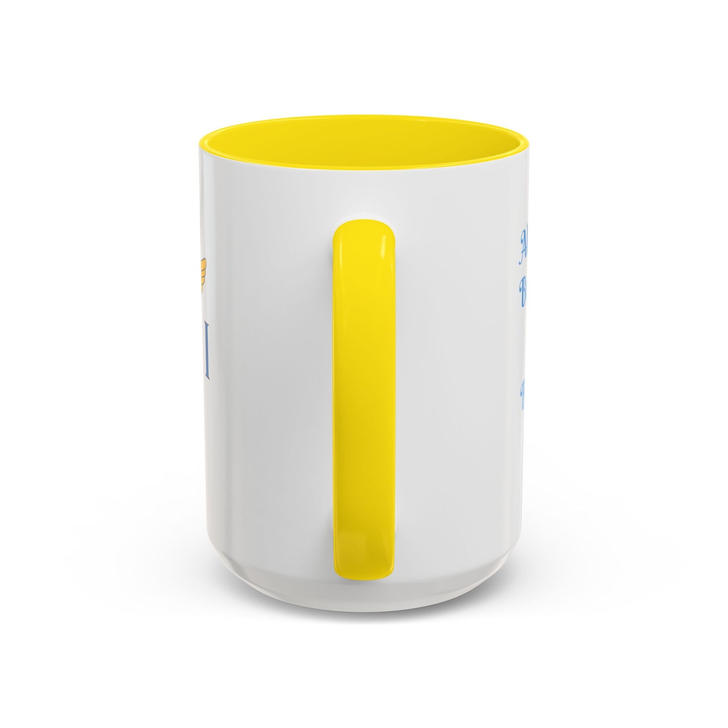 Ceramic Mug Virgin Islands White C-Handle All I need is Butterbread & Bush Tea 11oz 15oz