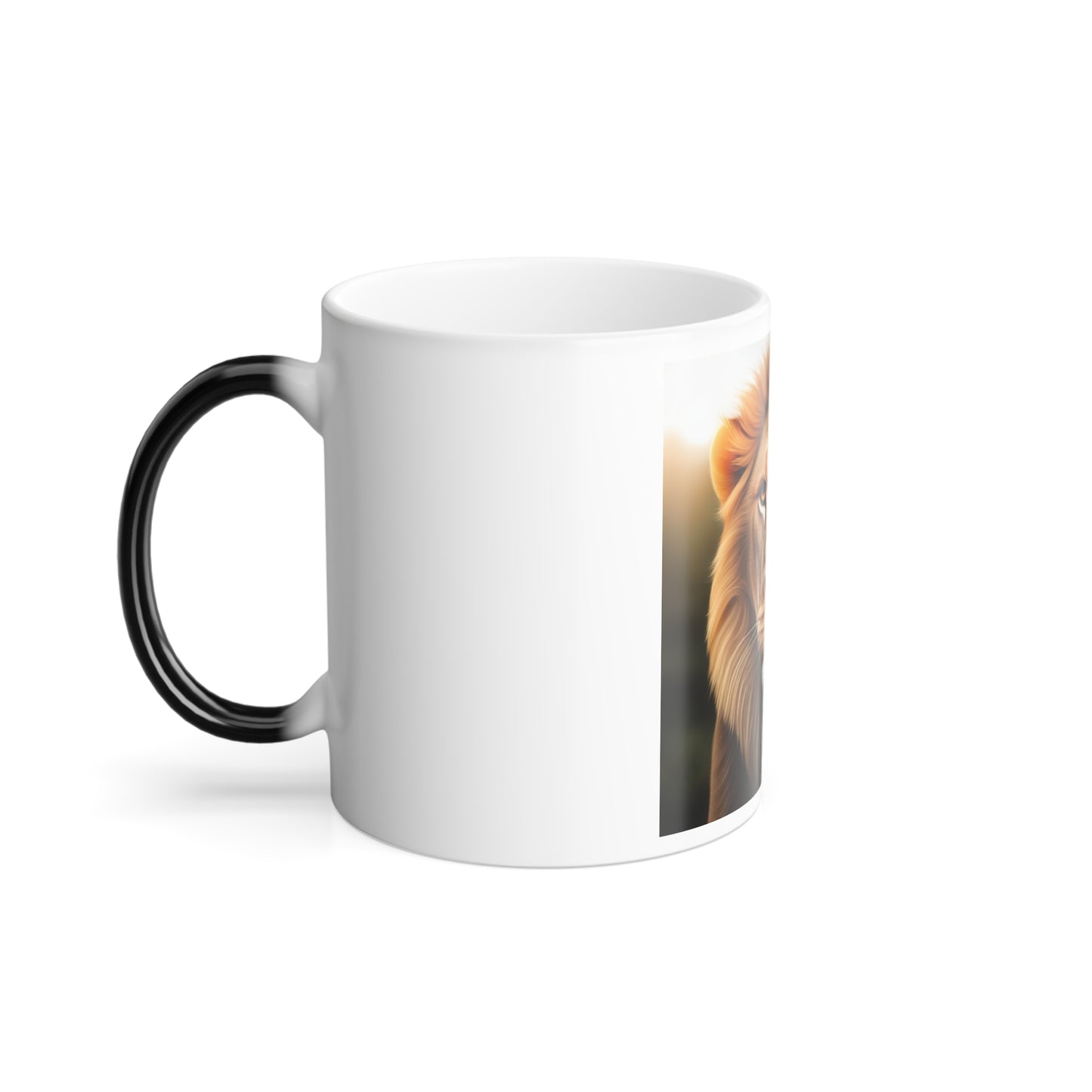 Lion Color Morphing Mug, 11oz