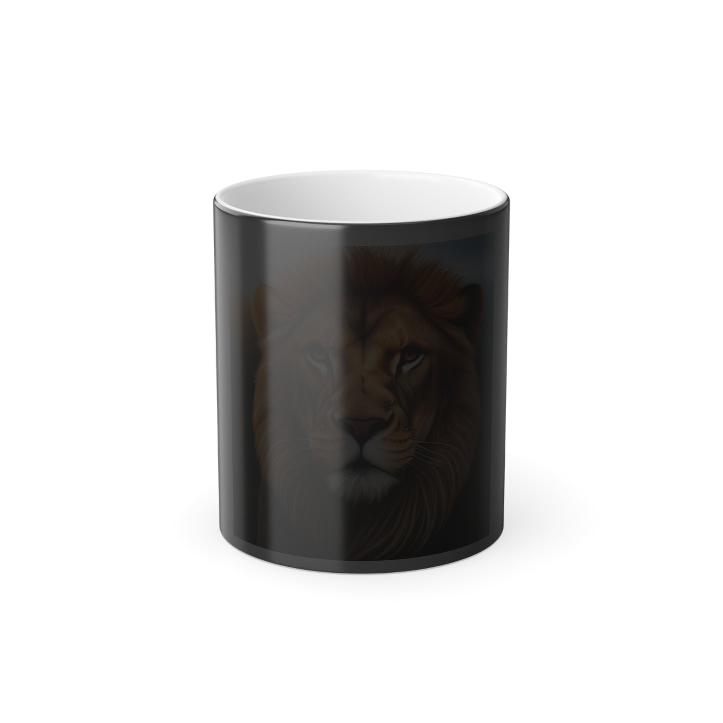Lion Color Morphing Mug, 11oz
