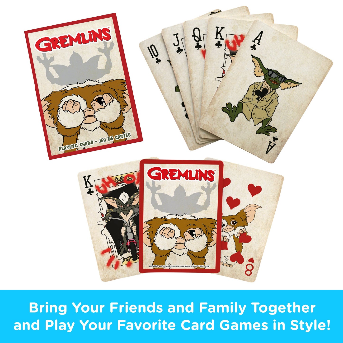 Gremlins Themed Playing Cards – 52 Card Deck