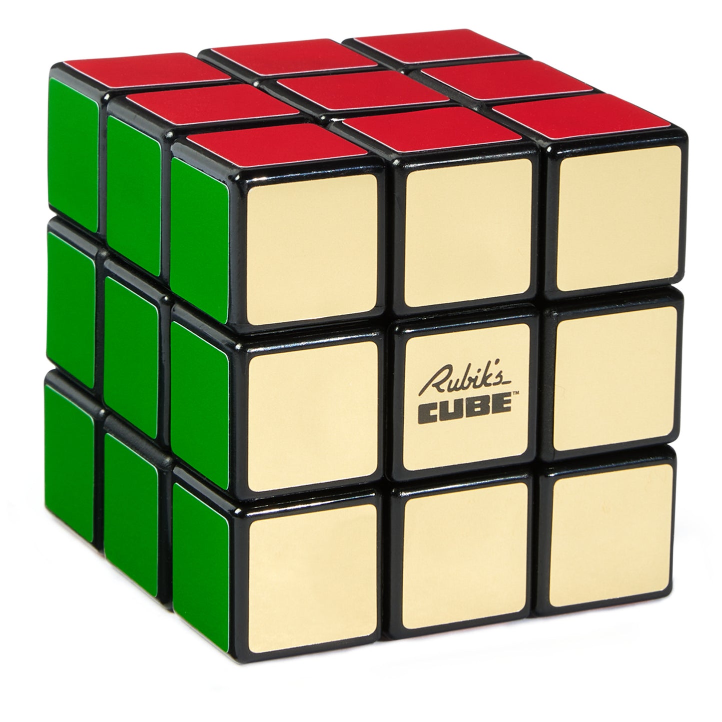 Rubik’s Cube Retro 50th Anniversary Edition – Classic 3x3 Puzzle in Collector’s Display Case