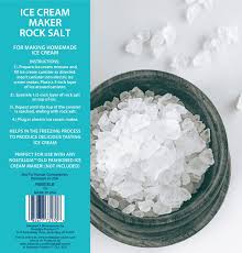 "Nostalgia Ice Cream Making Bundle: 8lb Ice Cream Maker Rock Salt with 6 Flavored Mix Packets