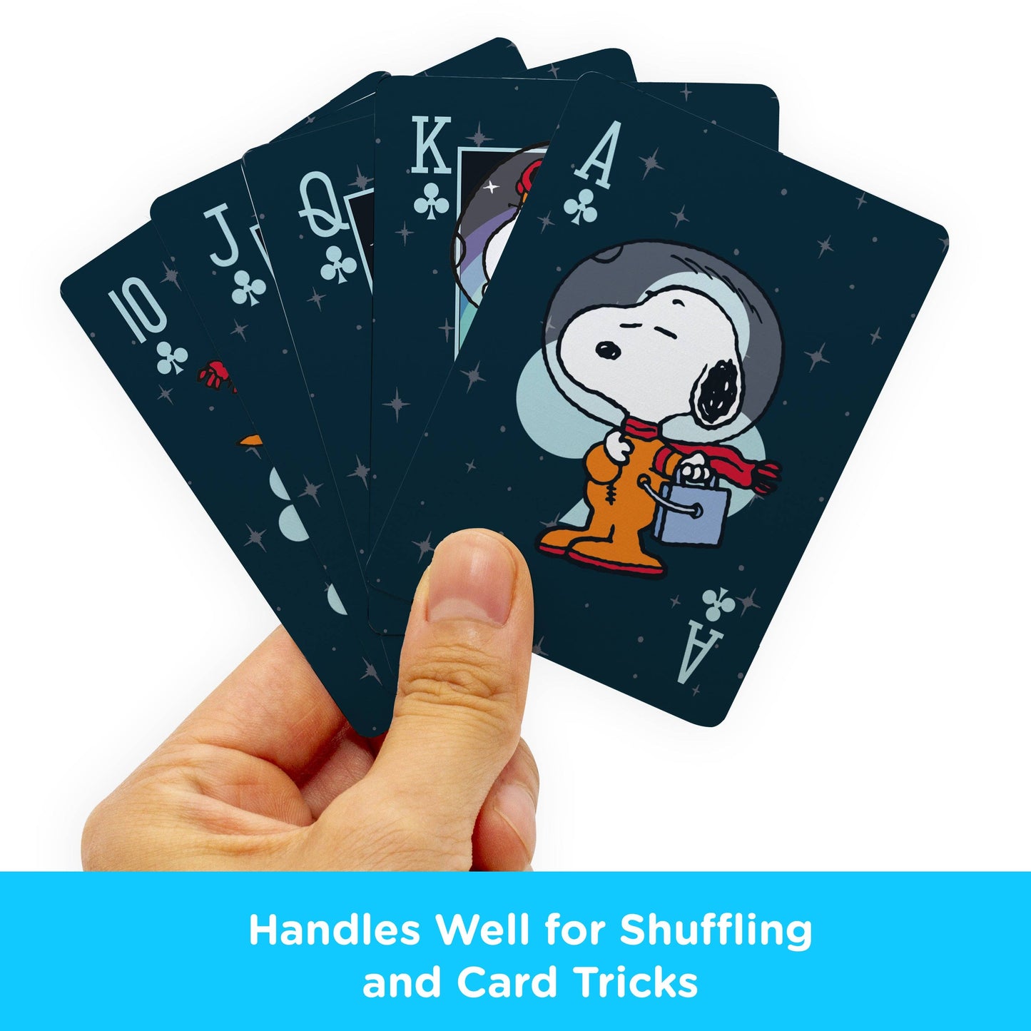 Peanuts Snoopy In Space Playing Cards