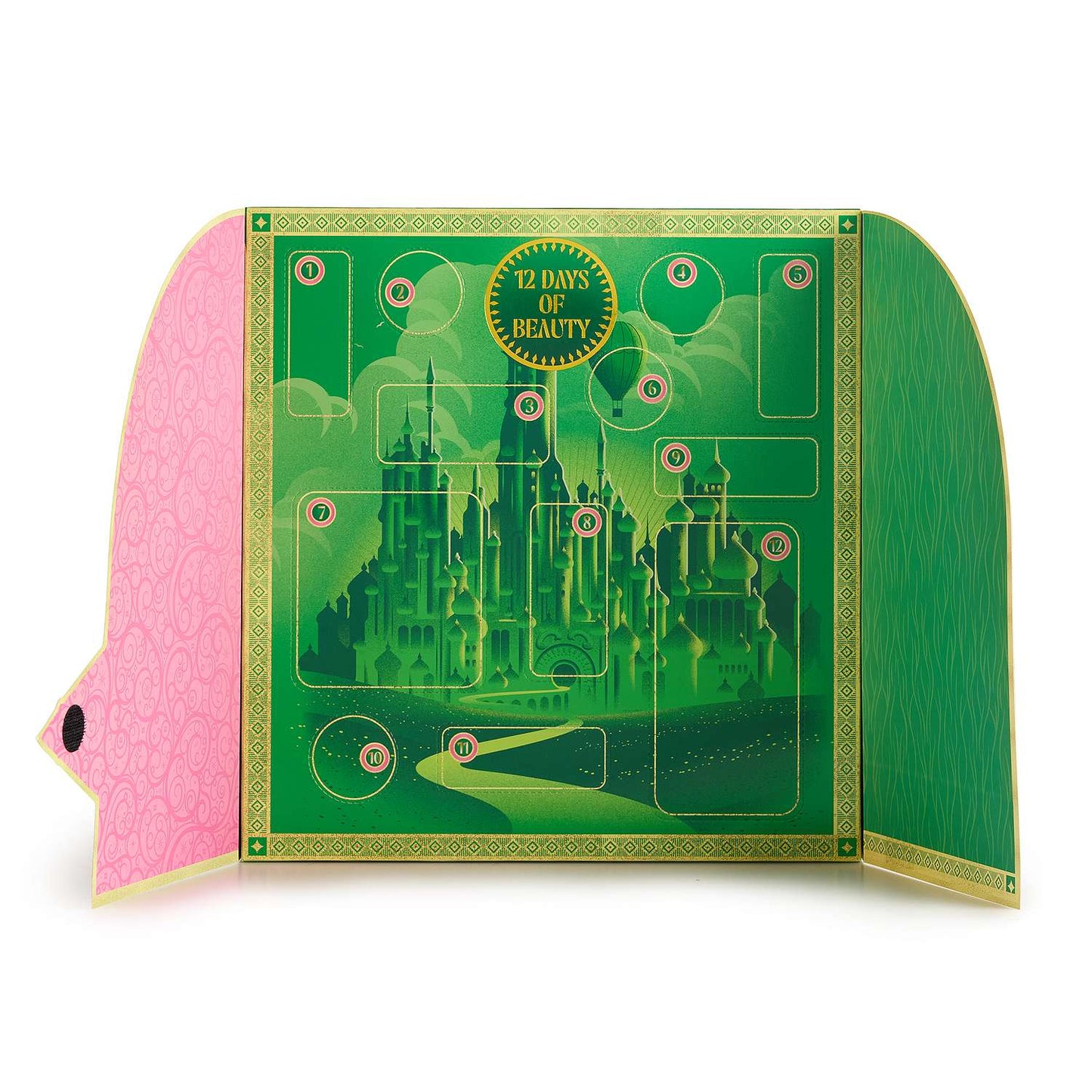 Wicked 12 Days of Beauty Advent Calendar – Holiday Makeup Gift Set for Girls & Teens