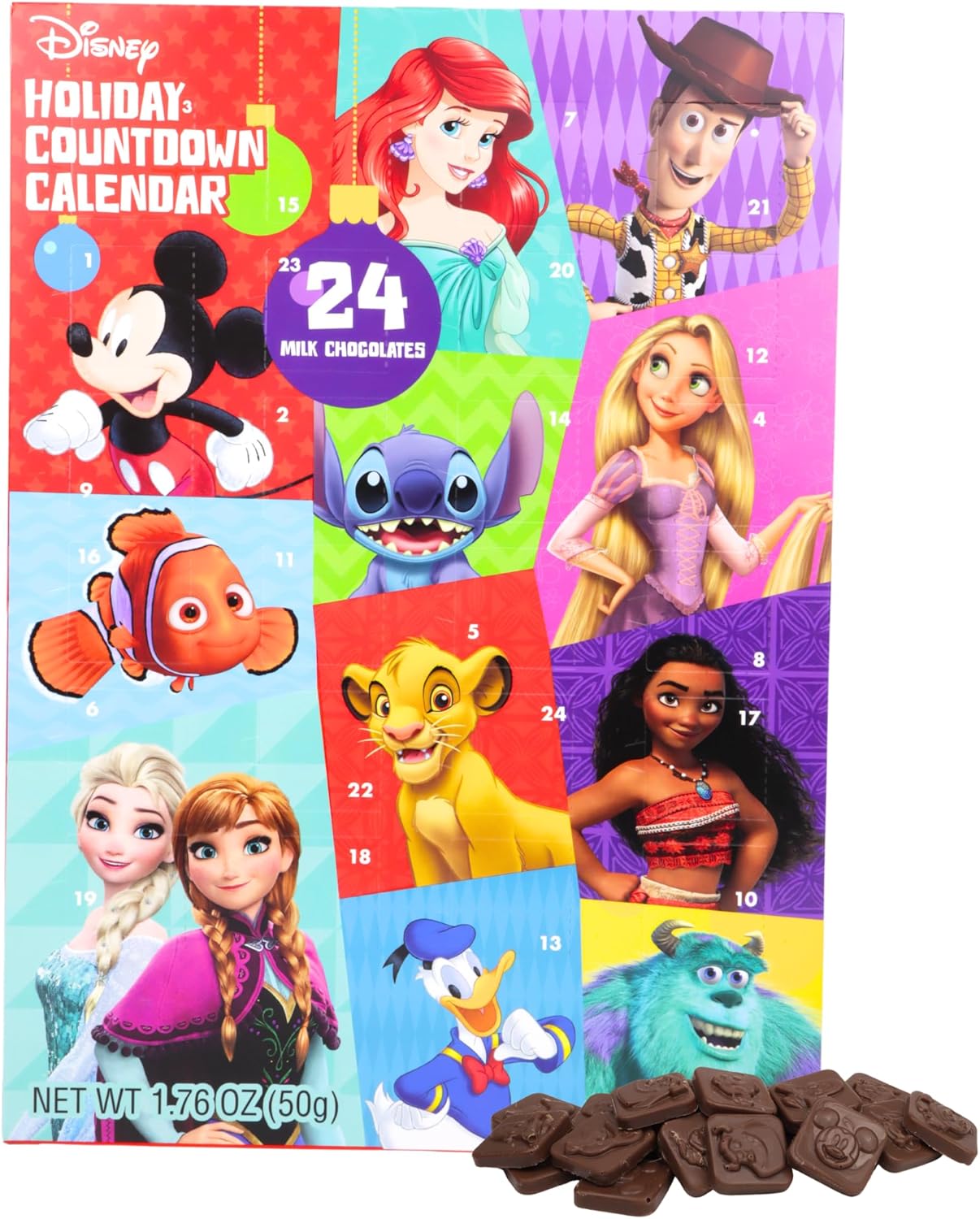 Best of Disney Countdown Calendar, 12ct