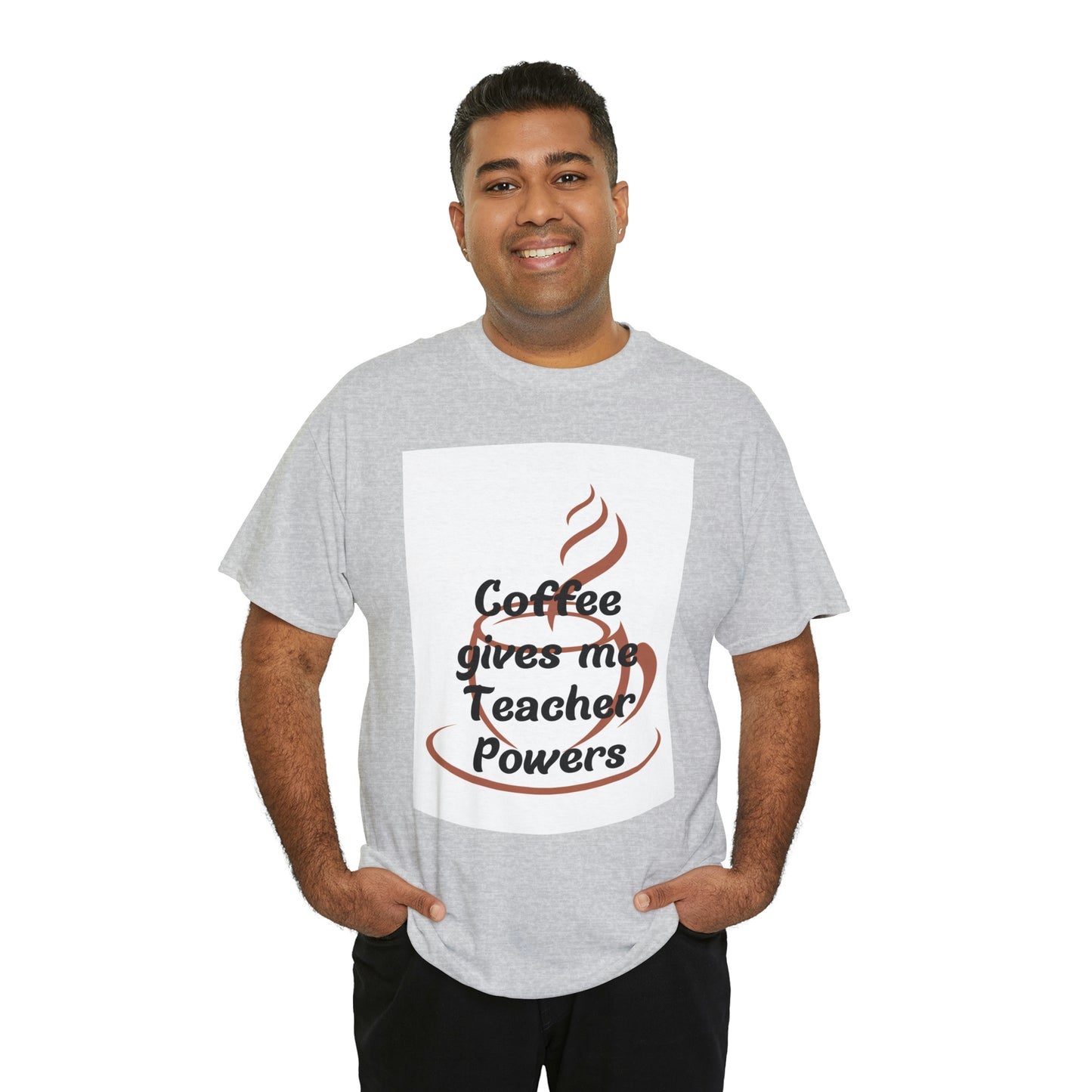 Coffee gives me Teacher Powers T-Shirt