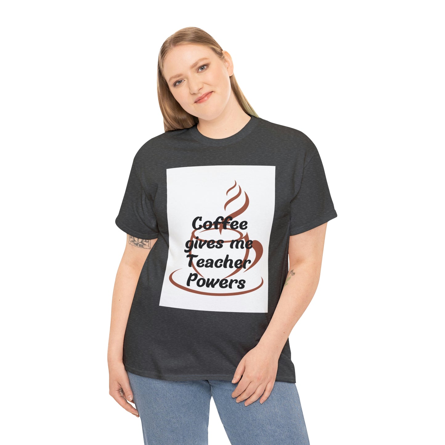 Coffee gives me Teacher Powers T-Shirt