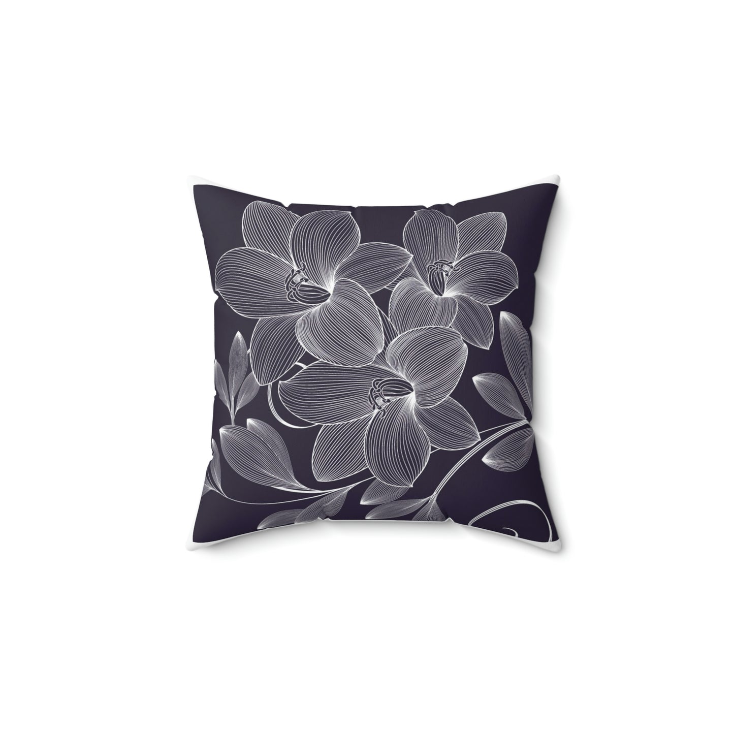 Spun Polyester Square Pillow