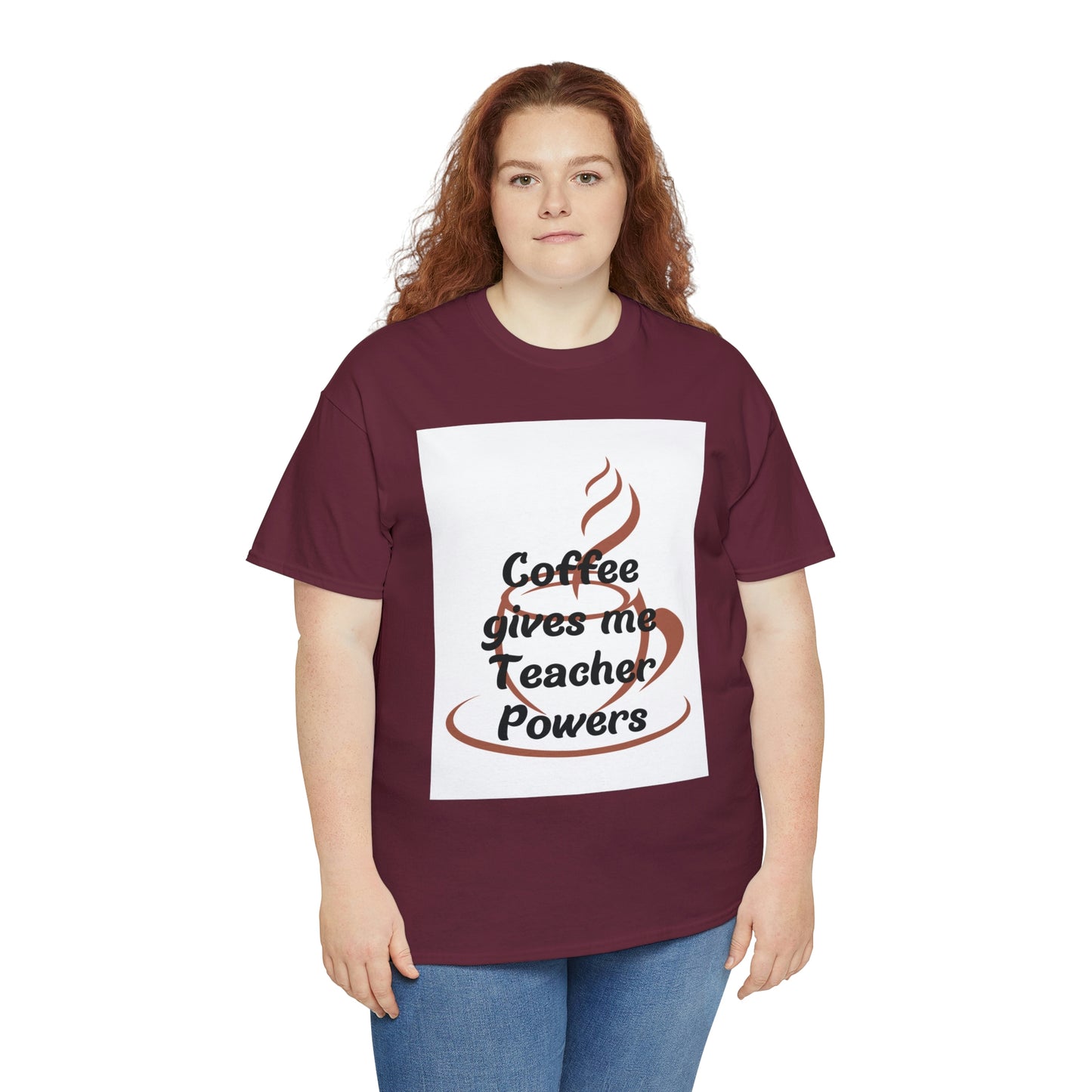 Coffee gives me Teacher Powers T-Shirt