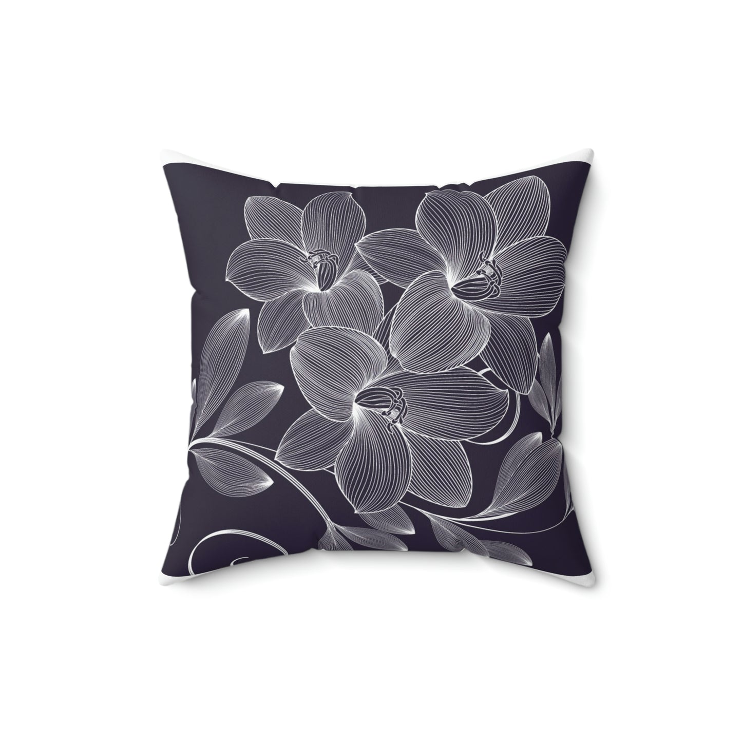Spun Polyester Square Pillow