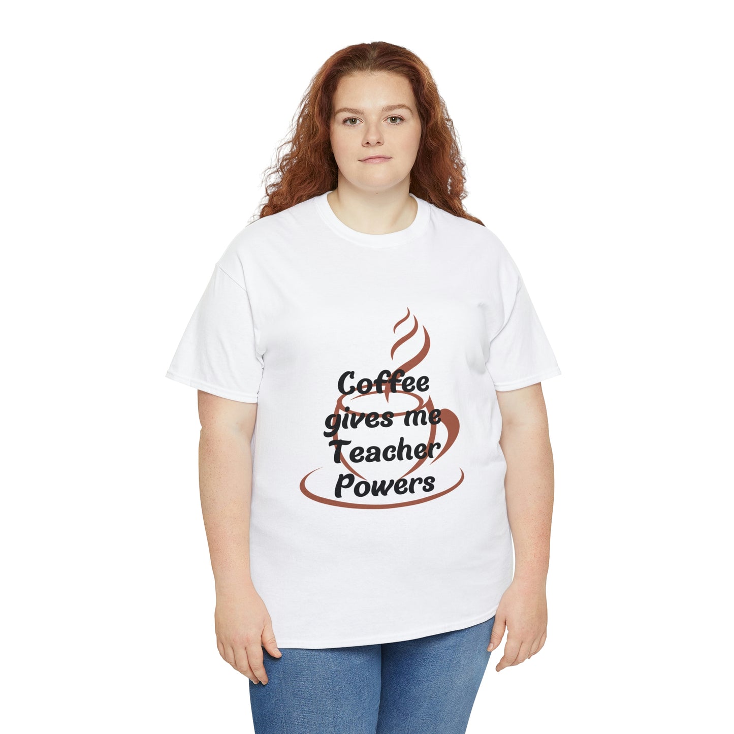 Coffee gives me Teacher Powers T-Shirt