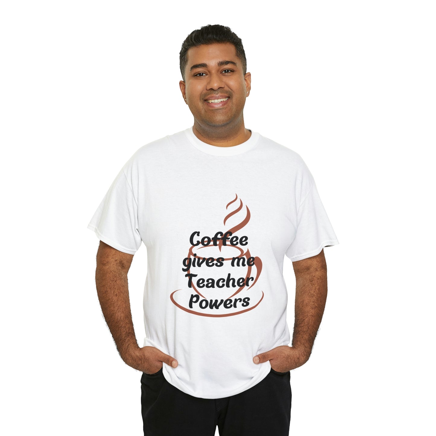 Coffee gives me Teacher Powers T-Shirt