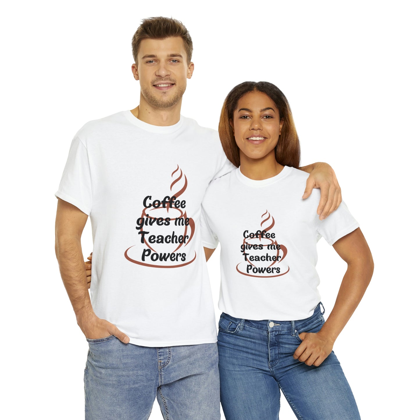 Coffee gives me Teacher Powers T-Shirt