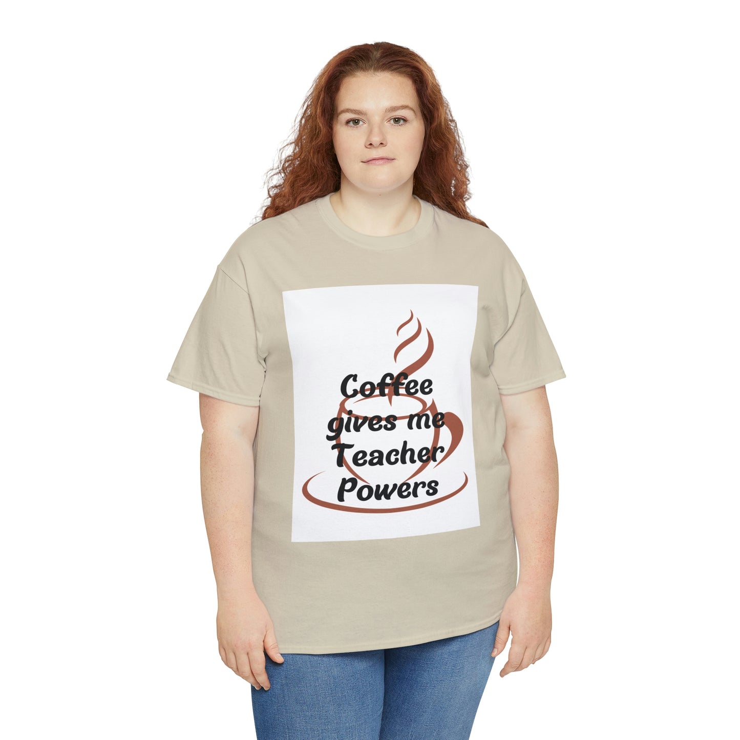Coffee gives me Teacher Powers T-Shirt