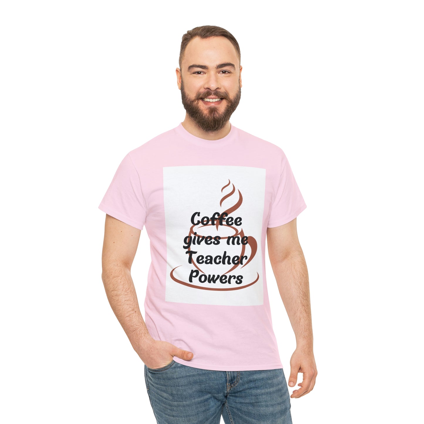 Coffee gives me Teacher Powers T-Shirt