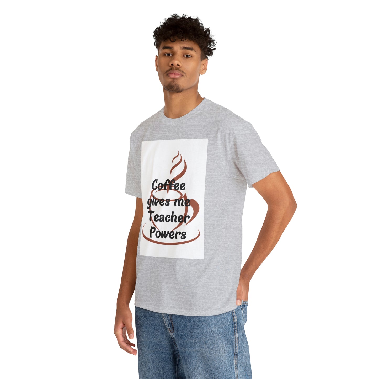 Coffee gives me Teacher Powers T-Shirt