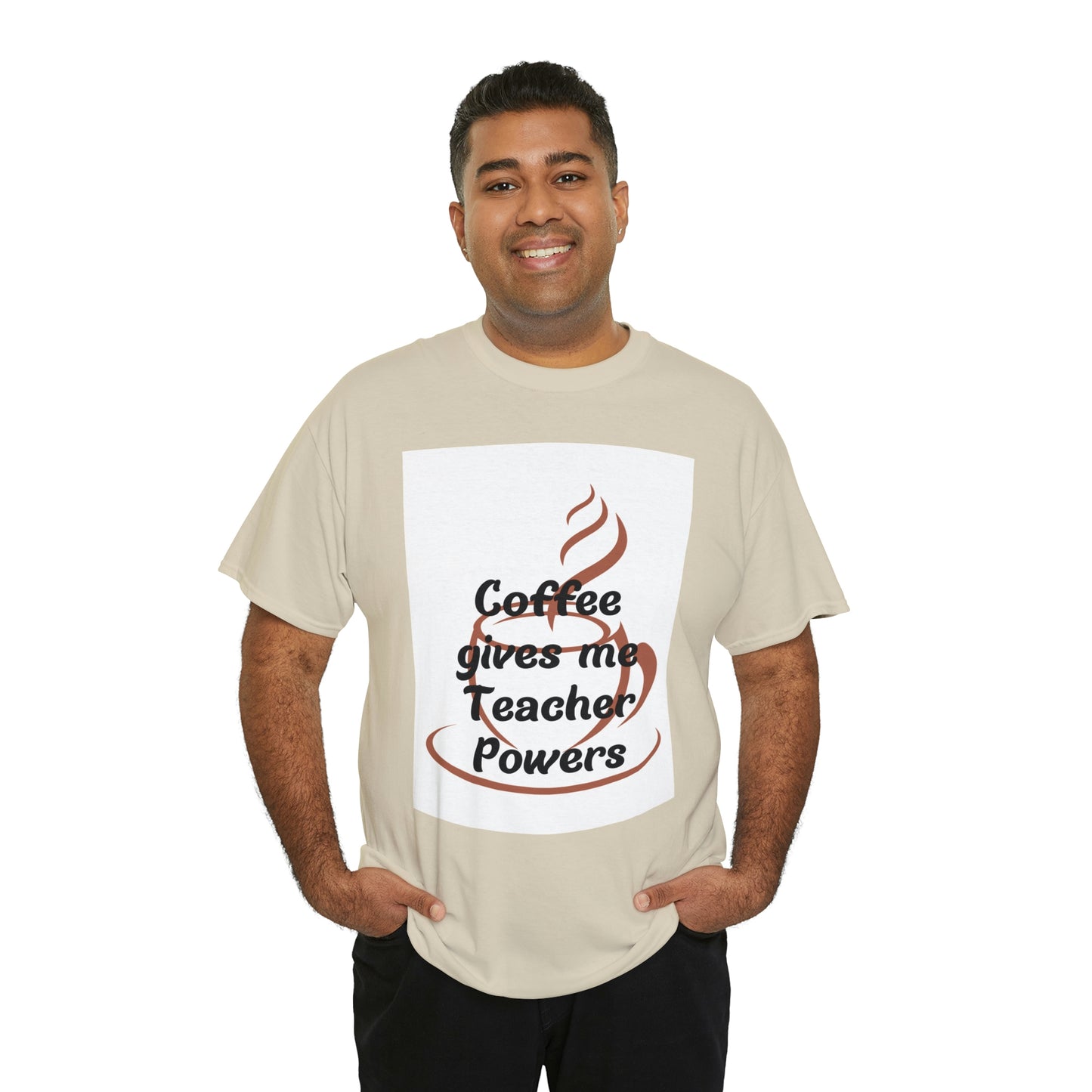 Coffee gives me Teacher Powers T-Shirt