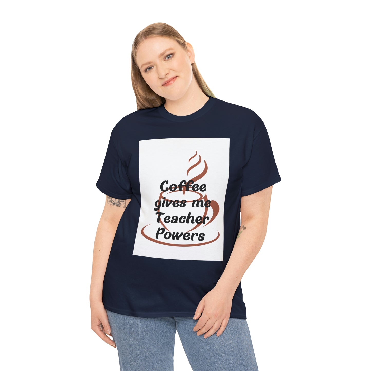 Coffee gives me Teacher Powers T-Shirt