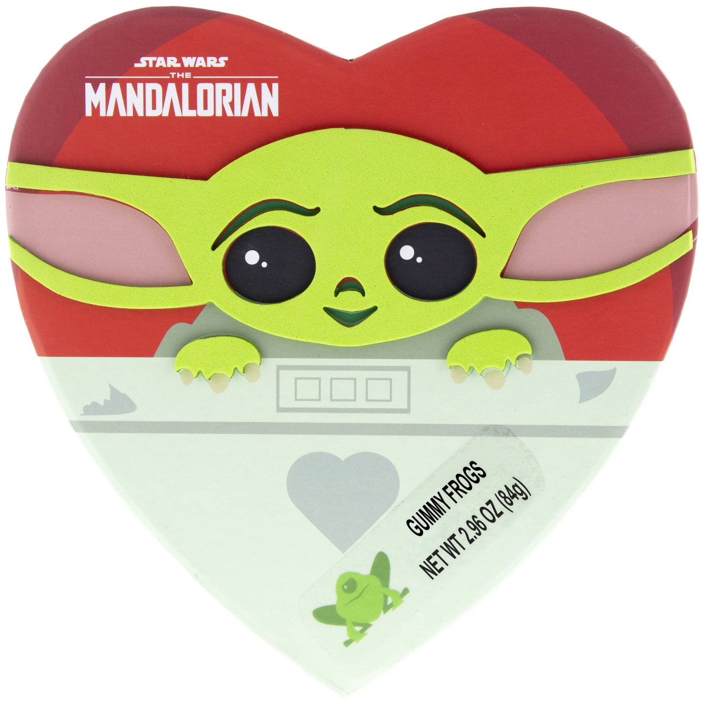 Star Wars The Mandalorian Heart Box with Frog Gummies