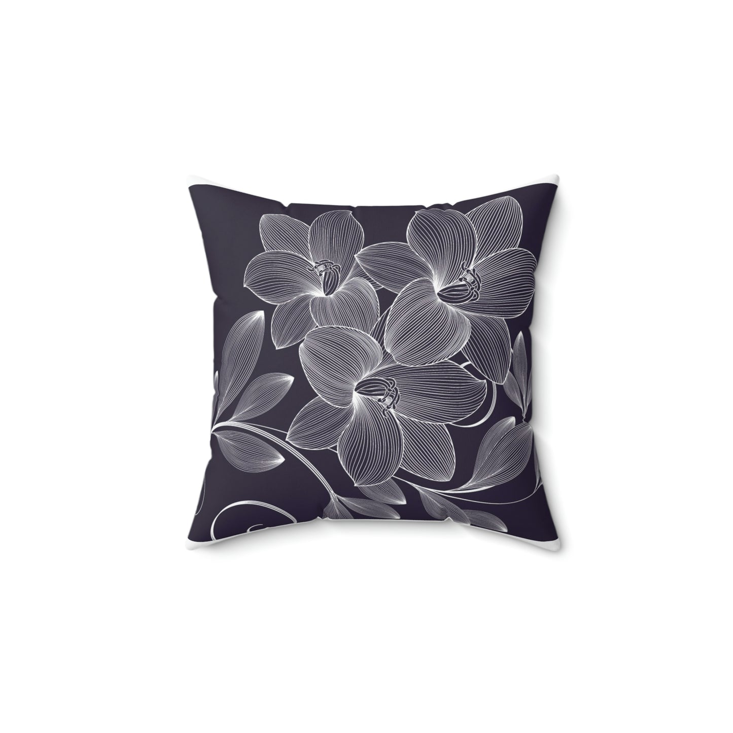 Spun Polyester Square Pillow