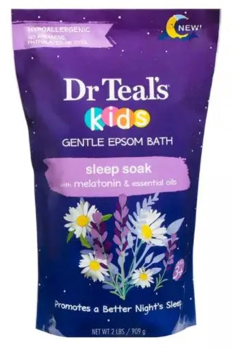 Dr Teal’s Kids Melatonin & Essential Oils Gift Set ~ With 3