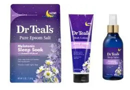 Dr Teal’s Melatonin & Essential Oils Gift Set ~ with Sleep