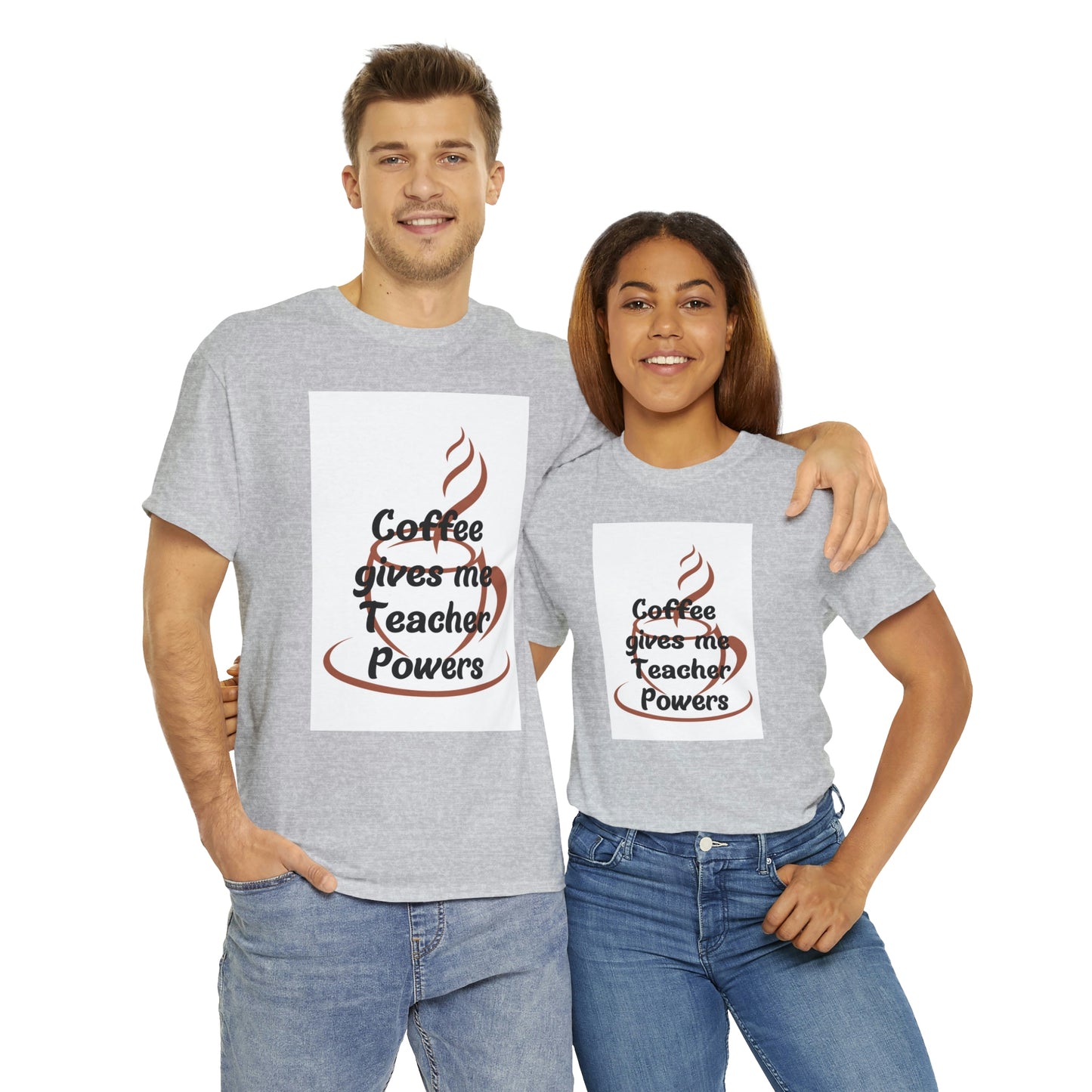 Coffee gives me Teacher Powers T-Shirt