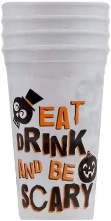 Eat Drink and Be Scary Halloween Party Pack - Plates Cups