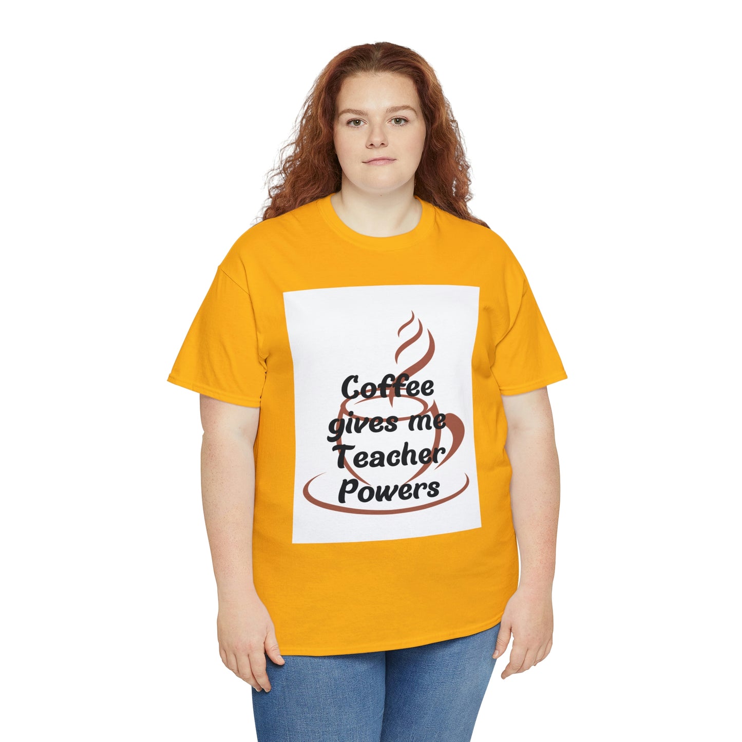 Coffee gives me Teacher Powers T-Shirt