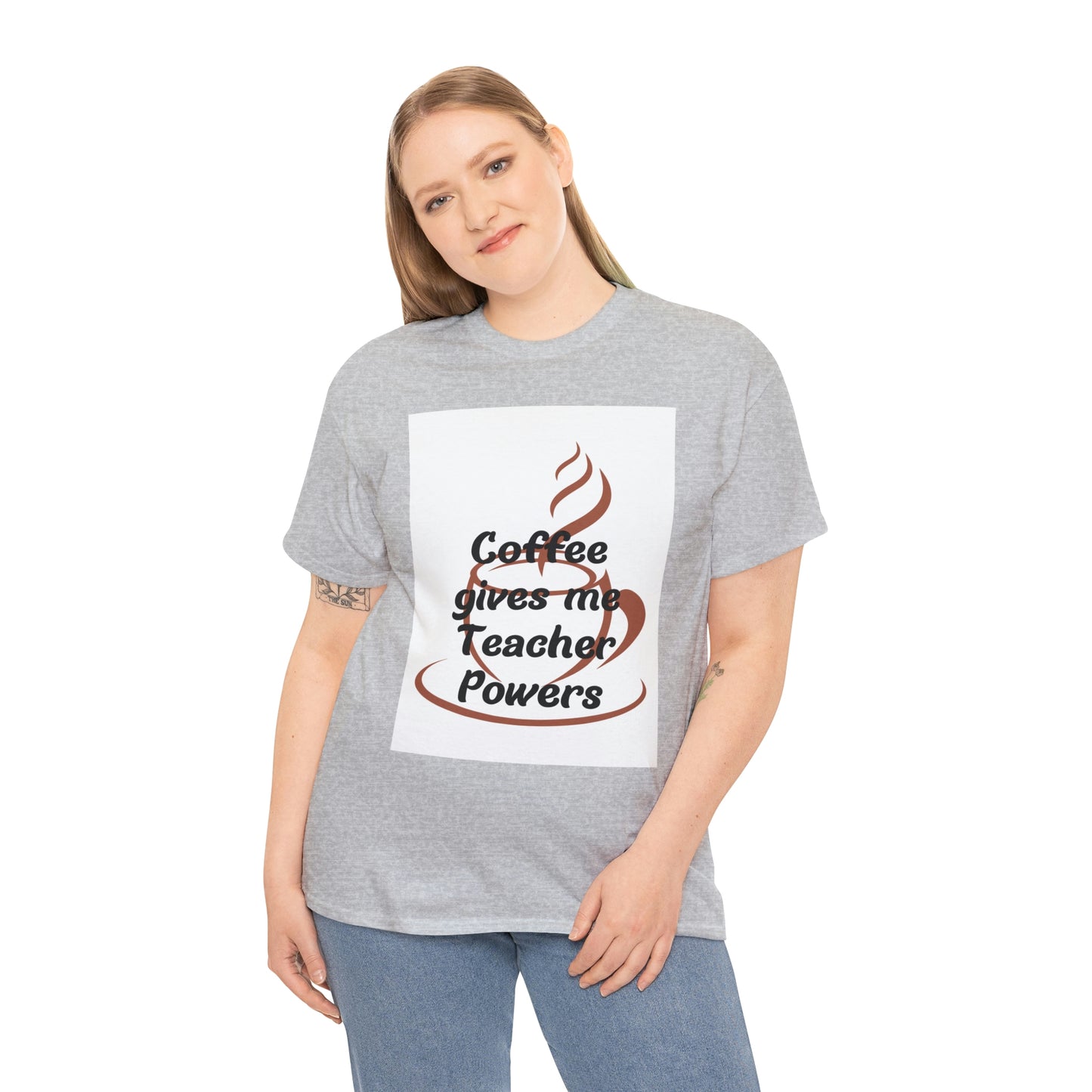 Coffee gives me Teacher Powers T-Shirt