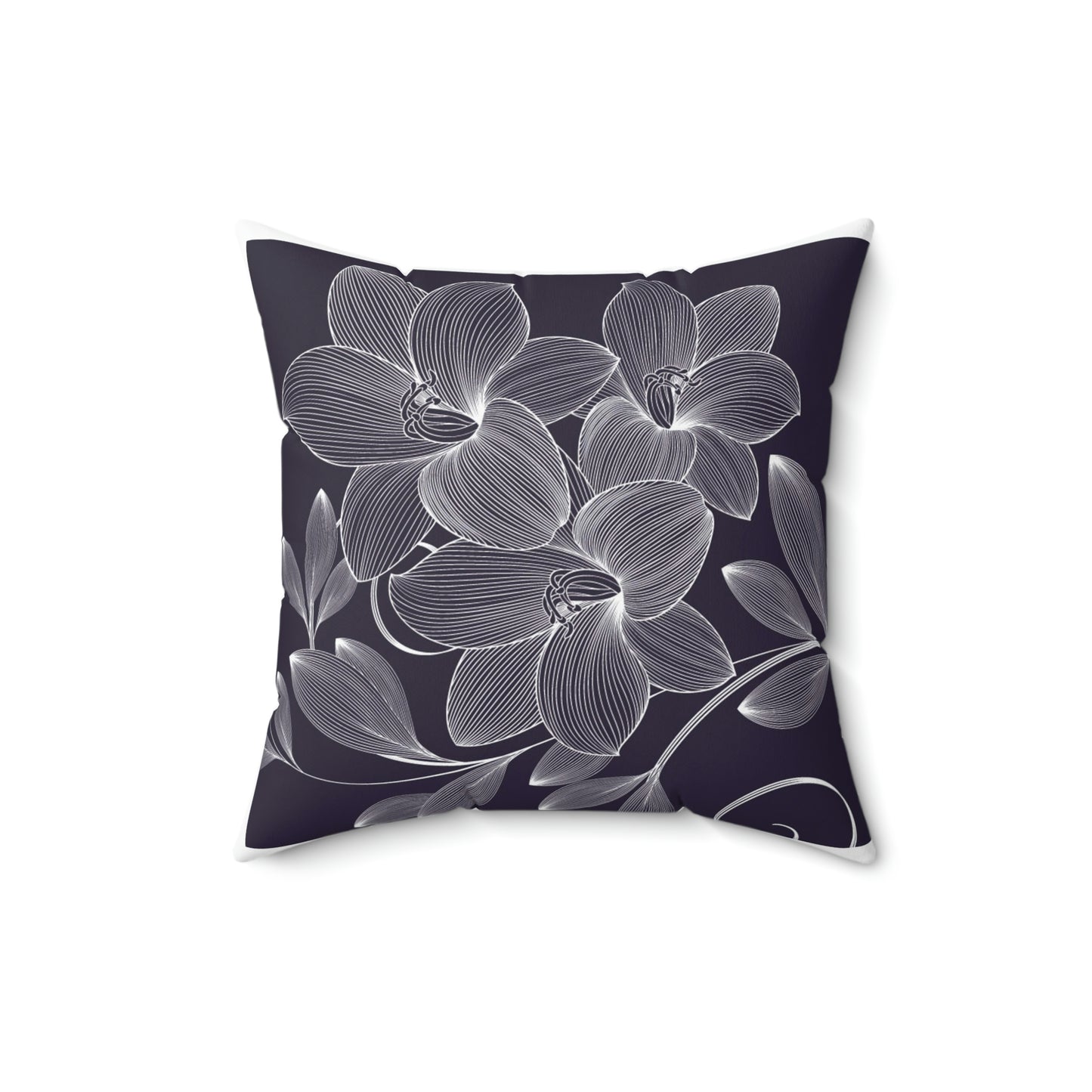 Spun Polyester Square Pillow