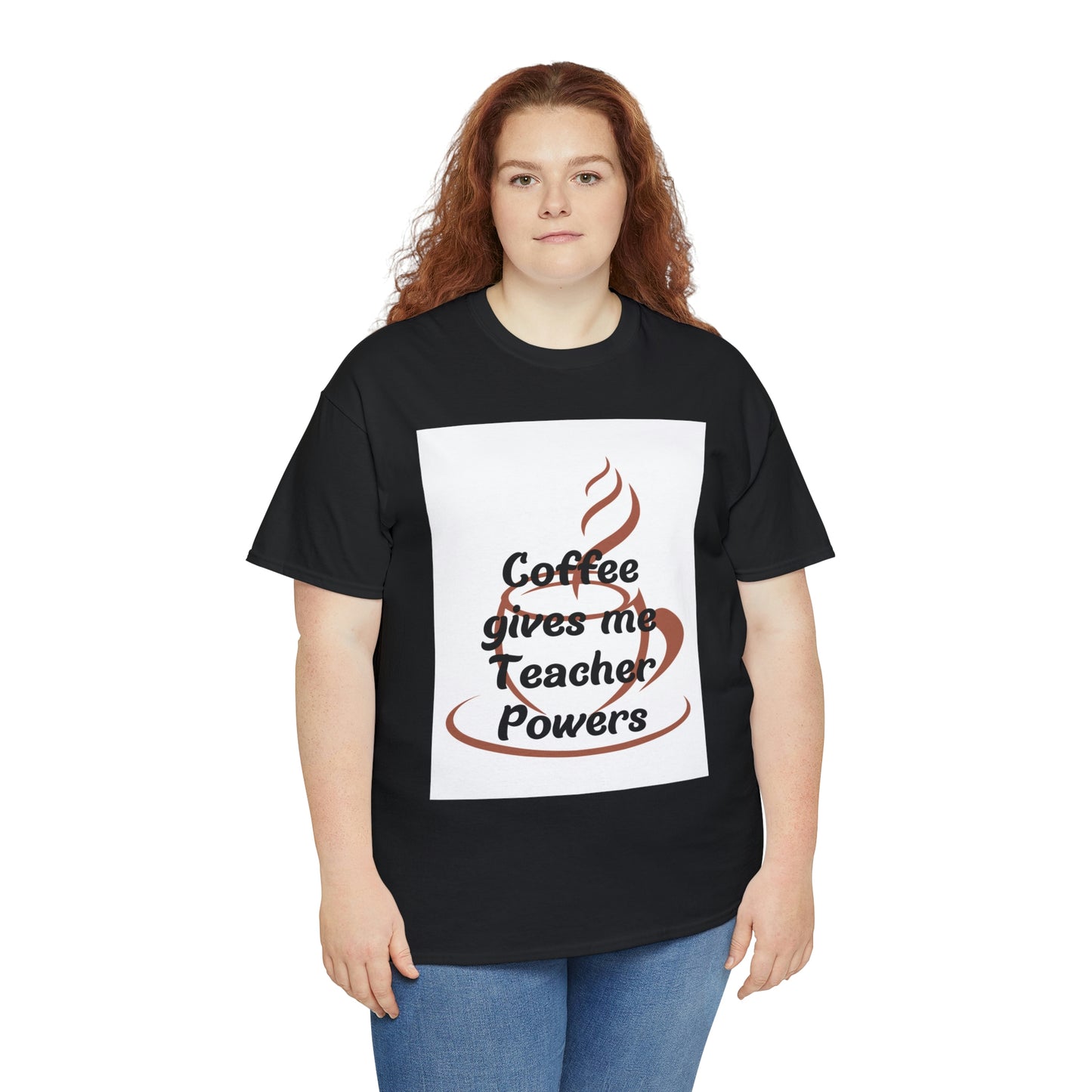 Coffee gives me Teacher Powers T-Shirt