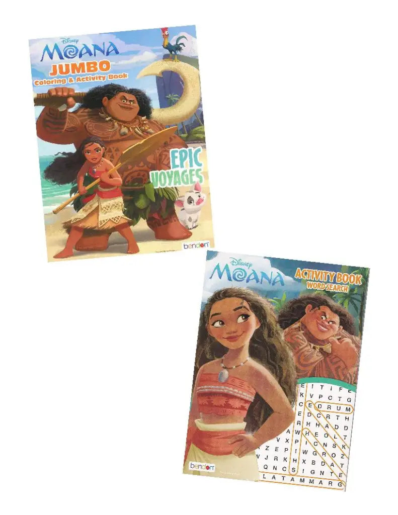 Moana Activity Pack - 5pc Filler Set with Crayons Sticker