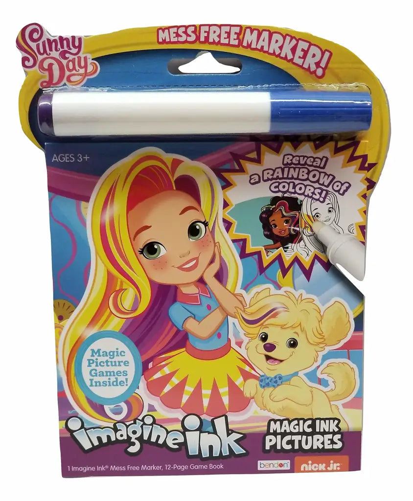 SunnyDay Themed Tin Pail with Bath Time Sunny Doll Activity