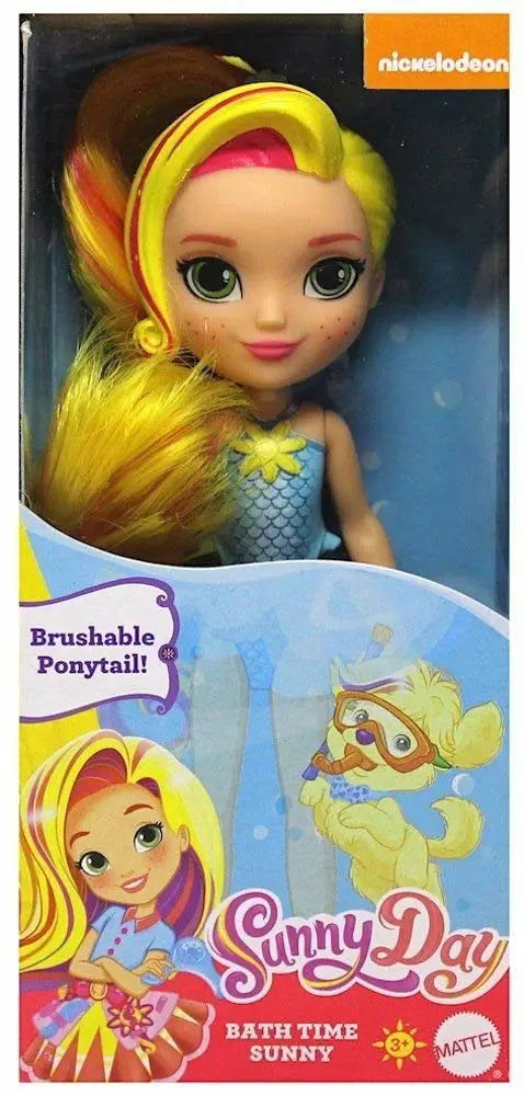 SunnyDay Themed Tin Pail with Bath Time Sunny Doll Activity