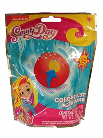 SunnyDay Themed Tin Pail with Bath Time Sunny Doll Activity