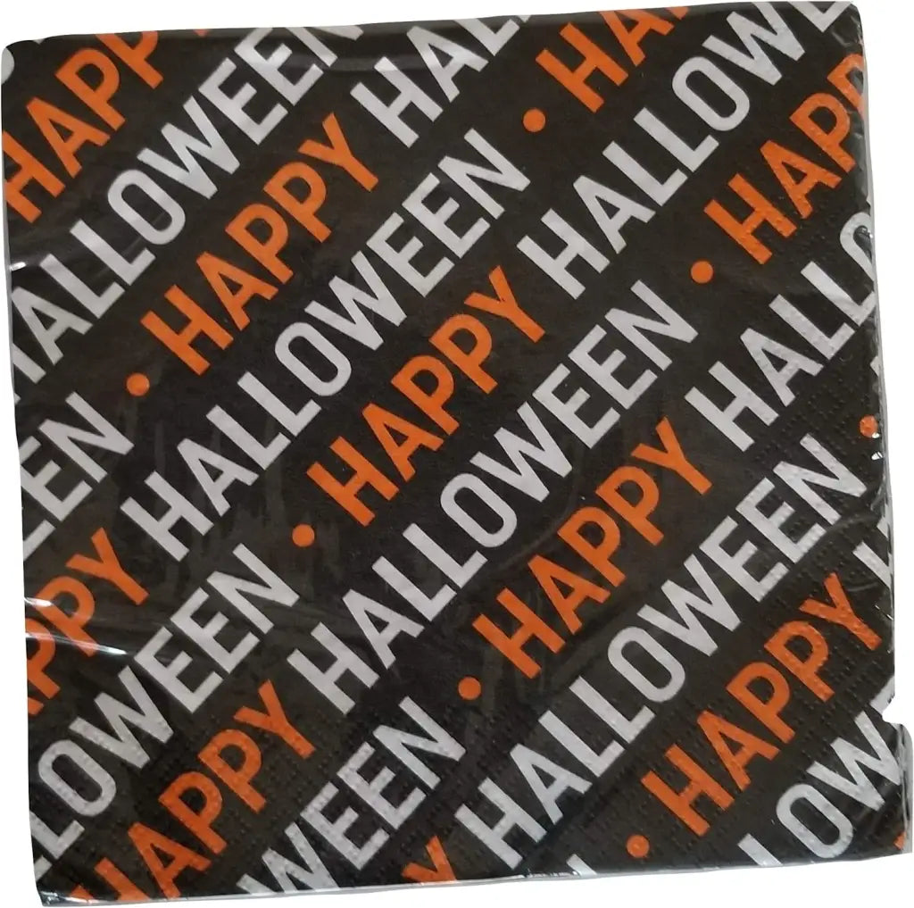 Webs-Pumpkin & Skeletons Halloween Party Pack - Plates Cups