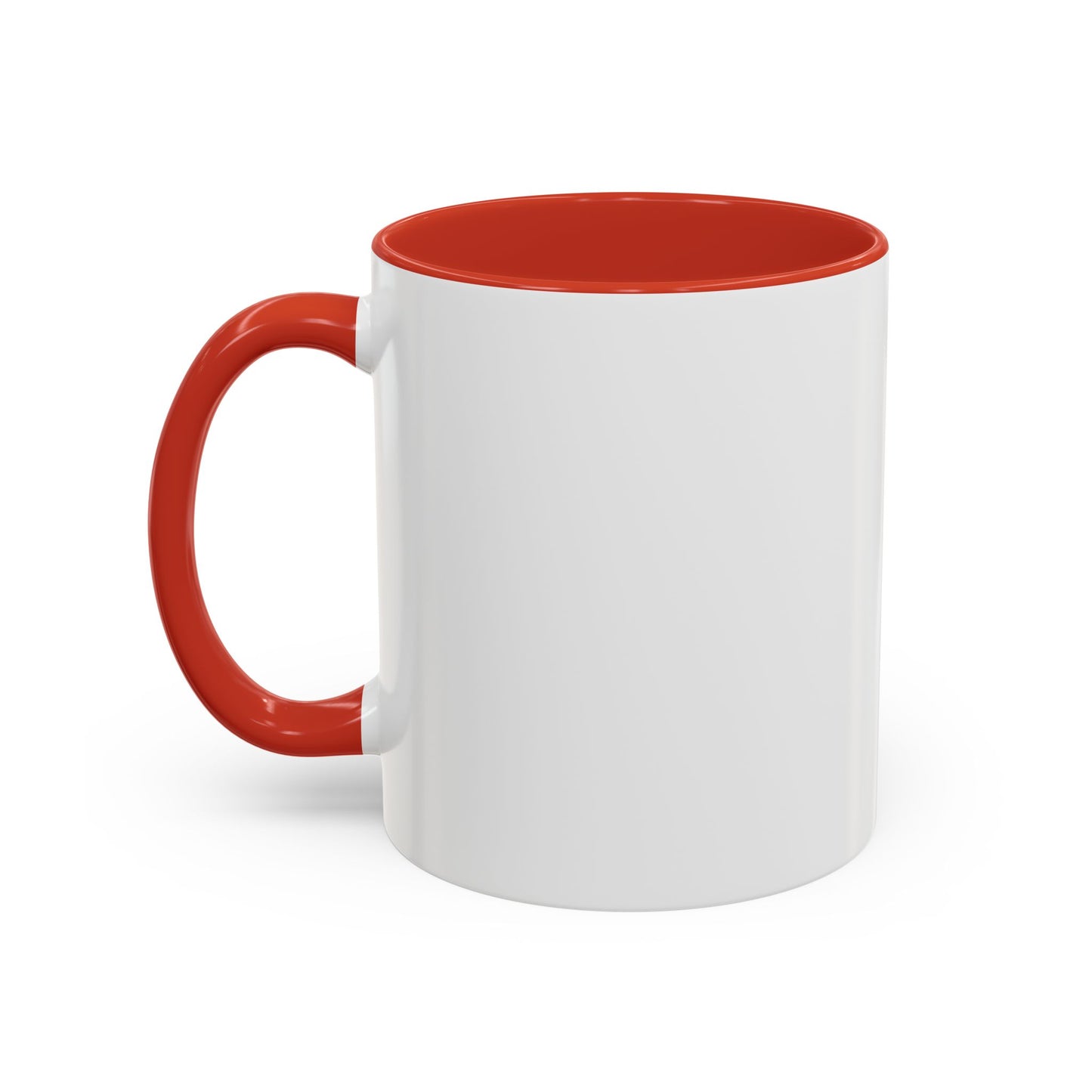 Accent Coffee Mug - Coffee Gives Me Teacher Powers Design - 11oz