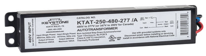 KEYSTONE KTAT-250-480-277/A 250W 480V STEP-DOWN TRANSFORMER