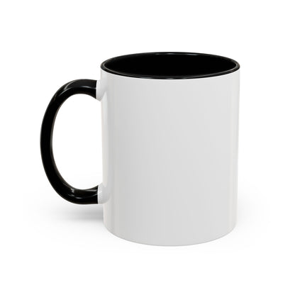 Accent Coffee Mug - Coffee Gives Me Teacher Powers Design - 11oz