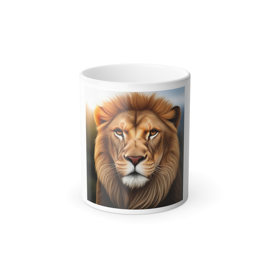Lion Color Morphing Mug, 11oz