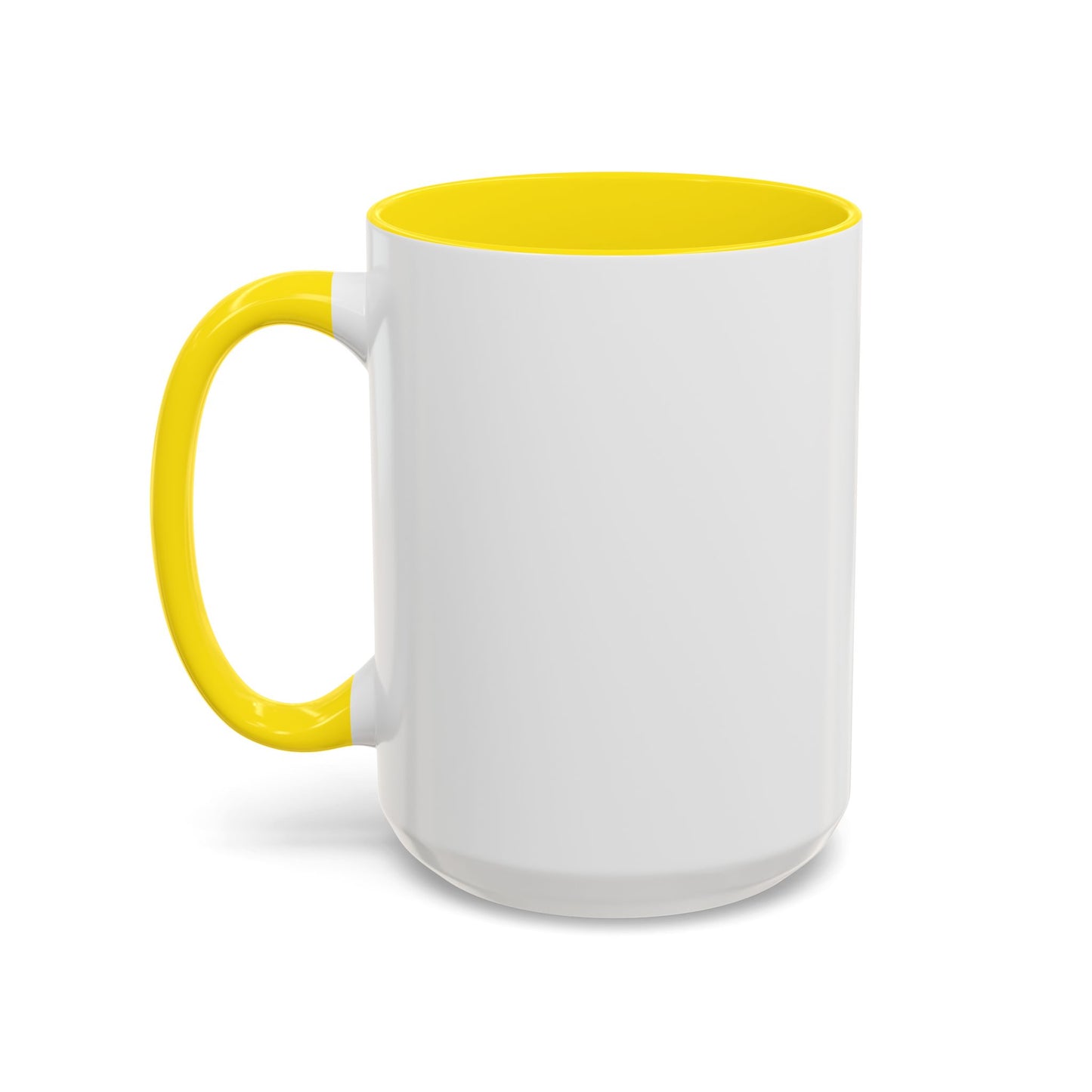 Accent Coffee Mug - Coffee Gives Me Teacher Powers Design - 11oz