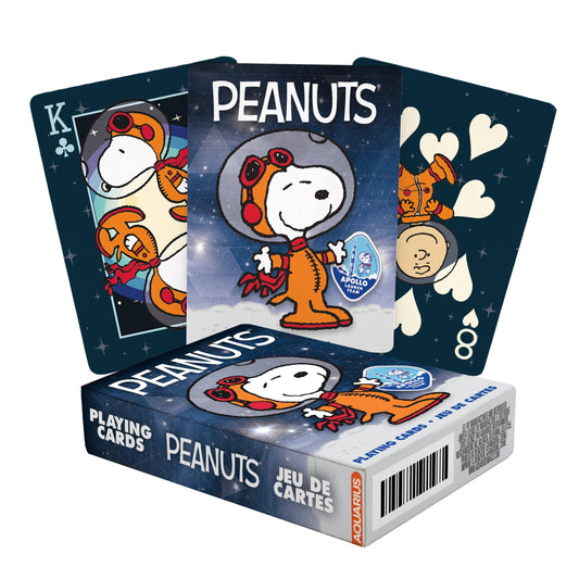 Peanuts Snoopy In Space Playing Cards