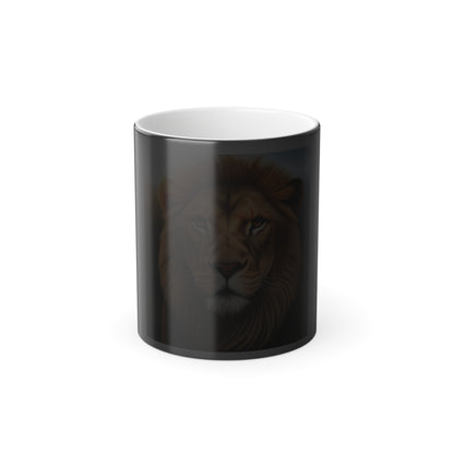 Lion Color Morphing Mug, 11oz