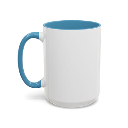 Accent Coffee Mug - Coffee Gives Me Teacher Powers Design - 11oz