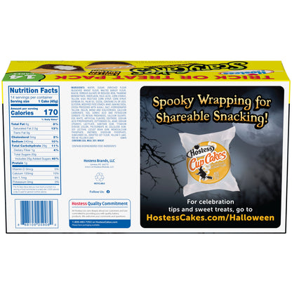 "Hostess Limited-Edition Halloween Snack Pack - FrankenCakes, ScaryCakes & Spooky Twinkies Family Packs"