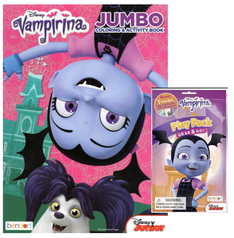 Vampirina Coloring & Activity Book with Play Pack