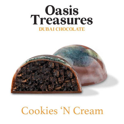 Dubai Chocolate Bites 24-Day Countdown Calendar by Oasis Treasures (240g) 7 Different Flavors!