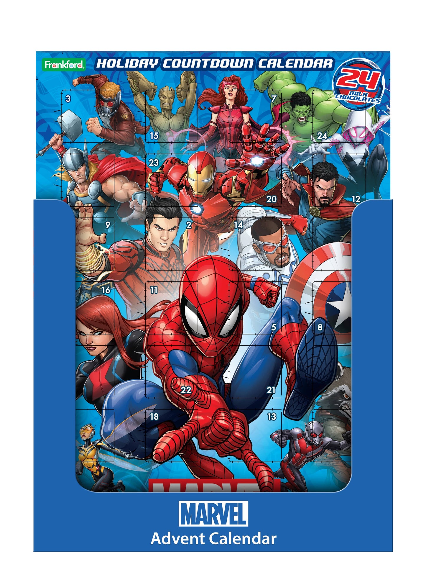 Marvel Universe Countdown Calendar, 12ct